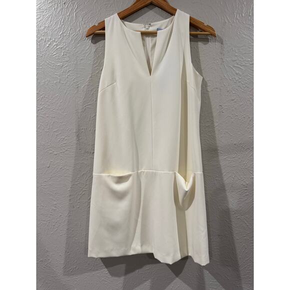 Antonio Melani Maui Refresh Winter White Sheath Dress Size 2 - Picture 2 of 9
